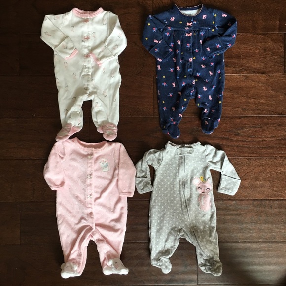 Carter's Other - Carter’s set of four NB footies